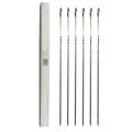 304 stainless steel reusale BBQ grill skewers